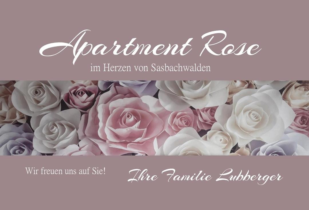 Apartment Rose Sasbachwalden Extérieur photo